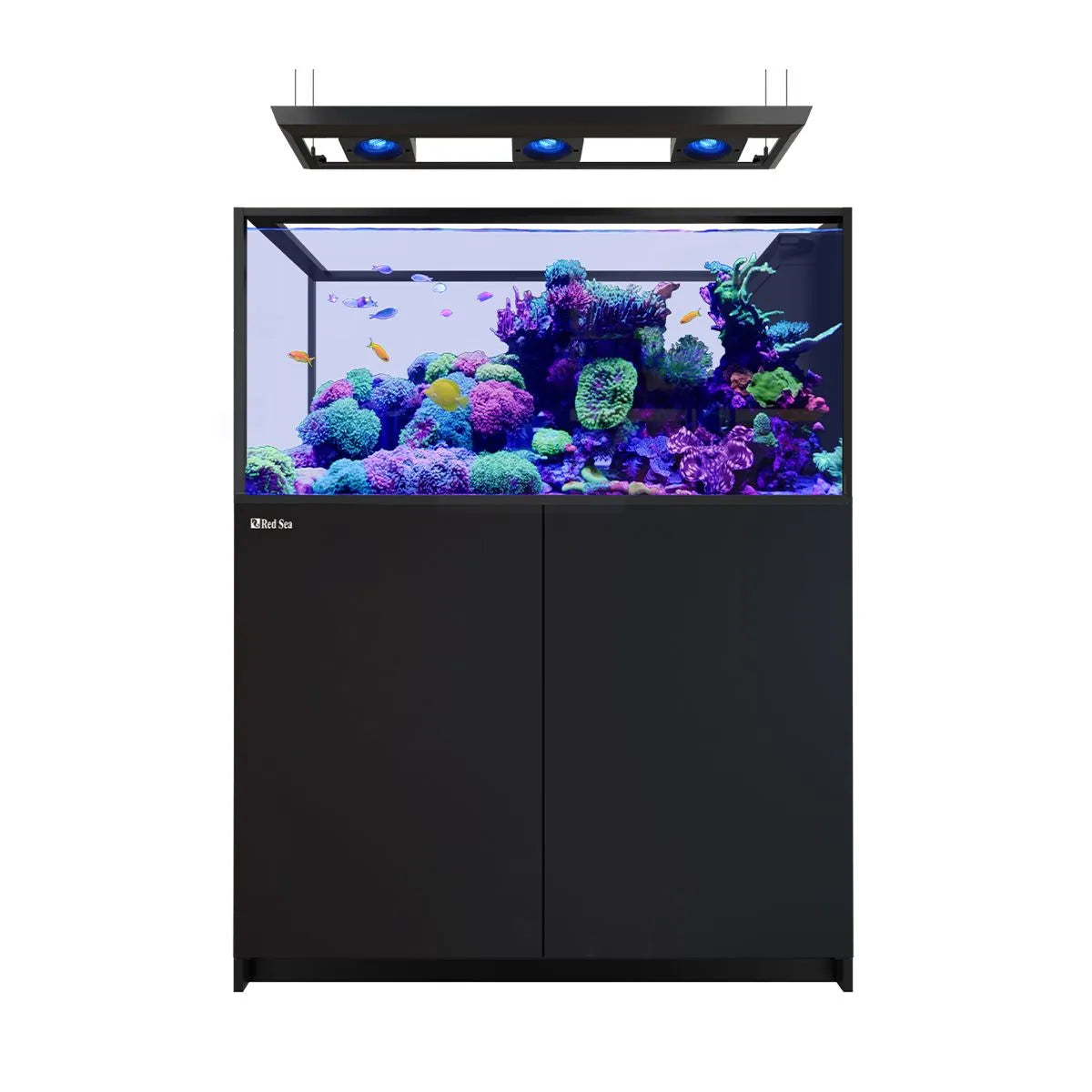 Red Sea REEFER Deluxe Peninsula 500 G3 Aquarium System (109 Gallons) (Includes 3 x ReefLED 115)