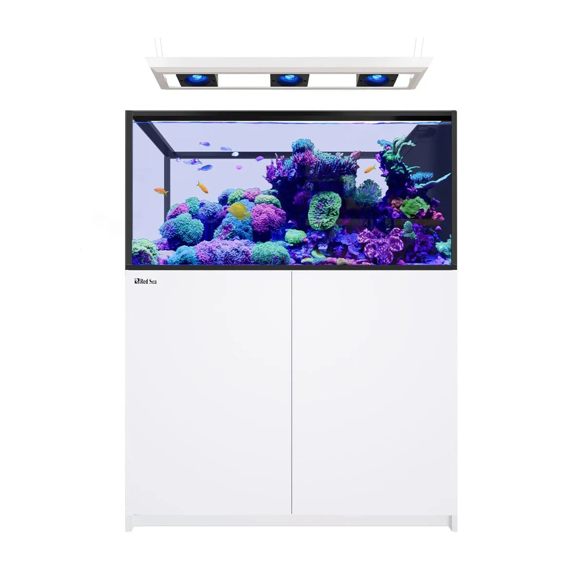 Red Sea REEFER Deluxe Peninsula 500 G3 Aquarium System (109 Gallons) (Includes 3 x ReefLED 115)
