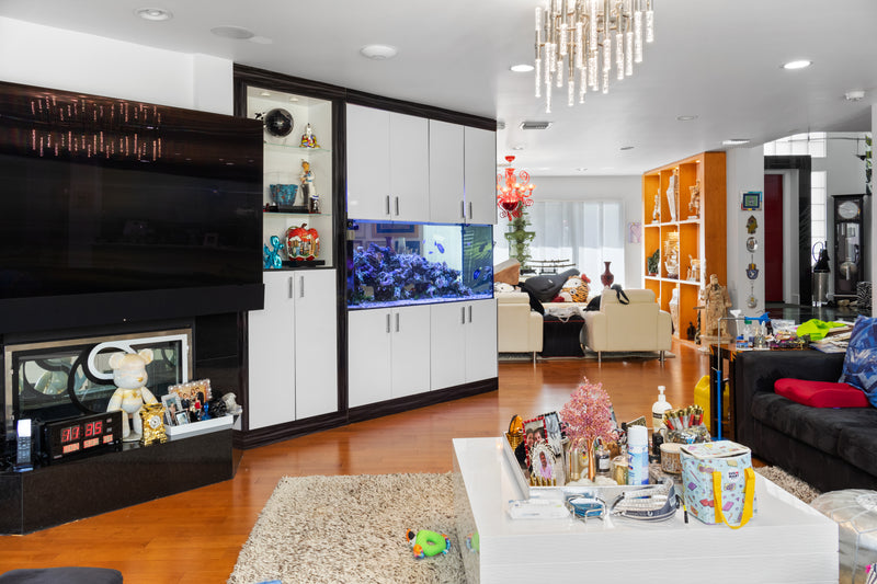 320 Gallon Three-Sided Reef Aquarium