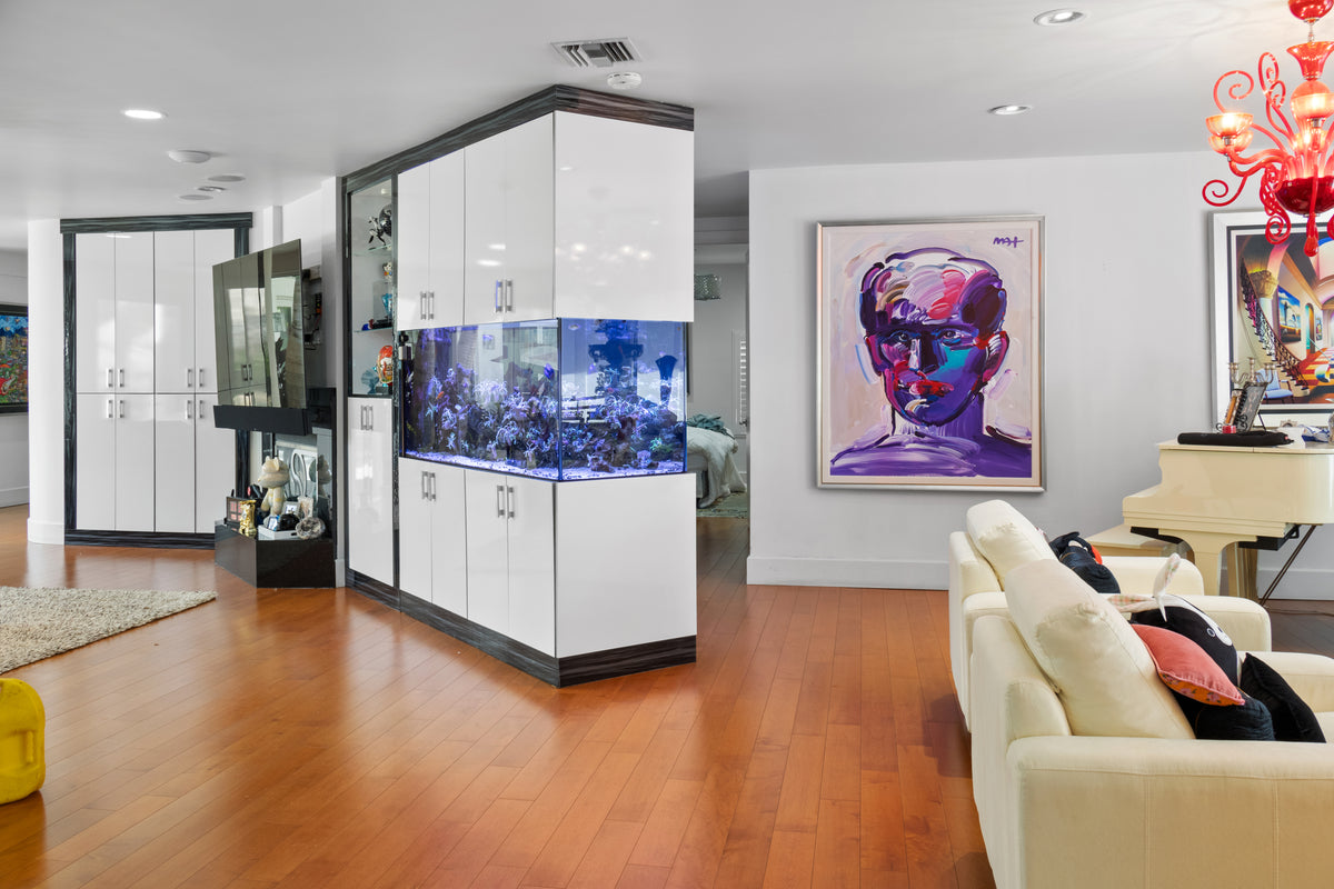 320 Gallon Three-Sided Reef Aquarium